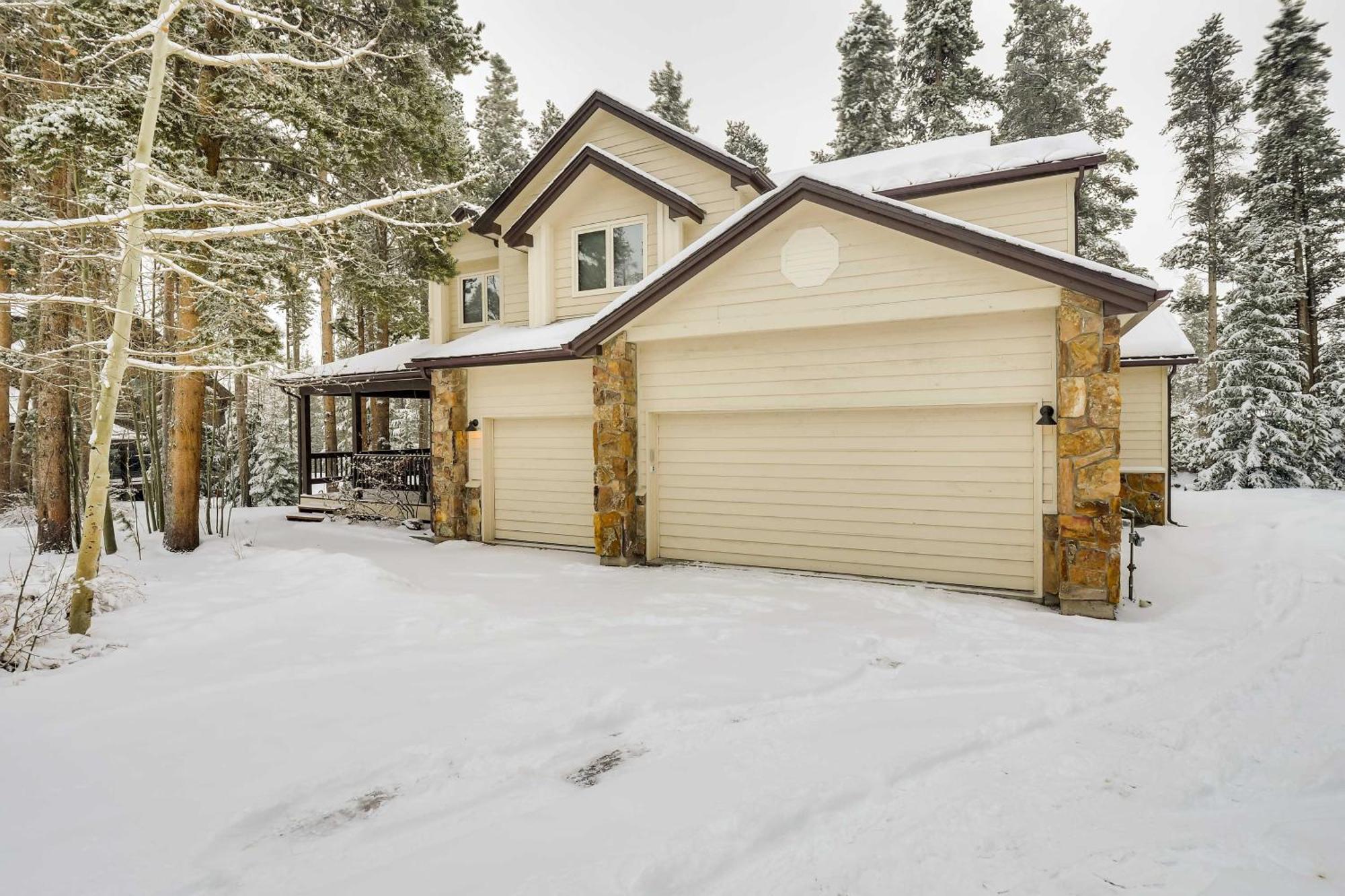 Idyllic Forested Breck Home Hot Tub And Ski Shuttle 브레켄리지 외부 사진