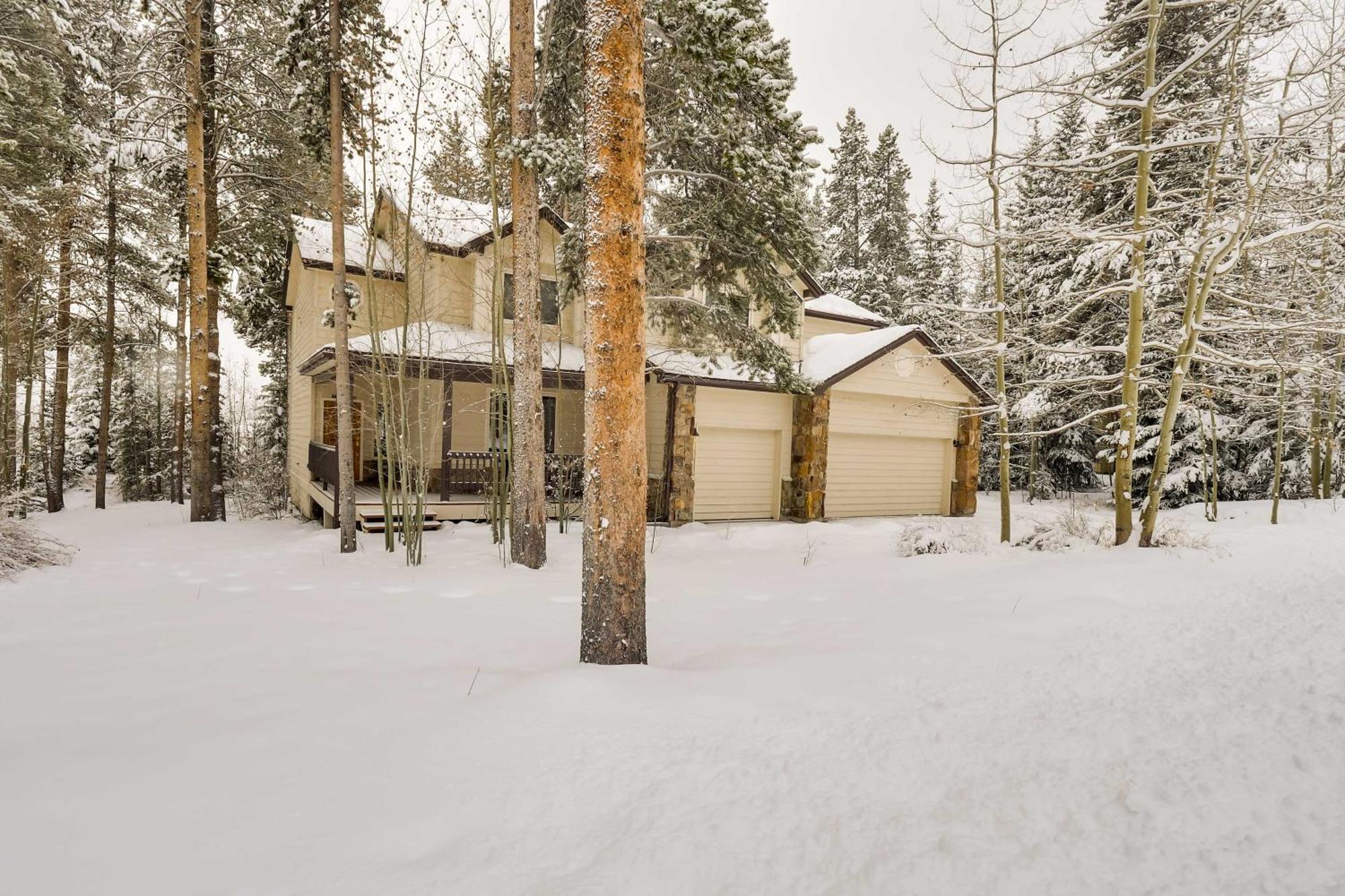 Idyllic Forested Breck Home Hot Tub And Ski Shuttle 브레켄리지 외부 사진