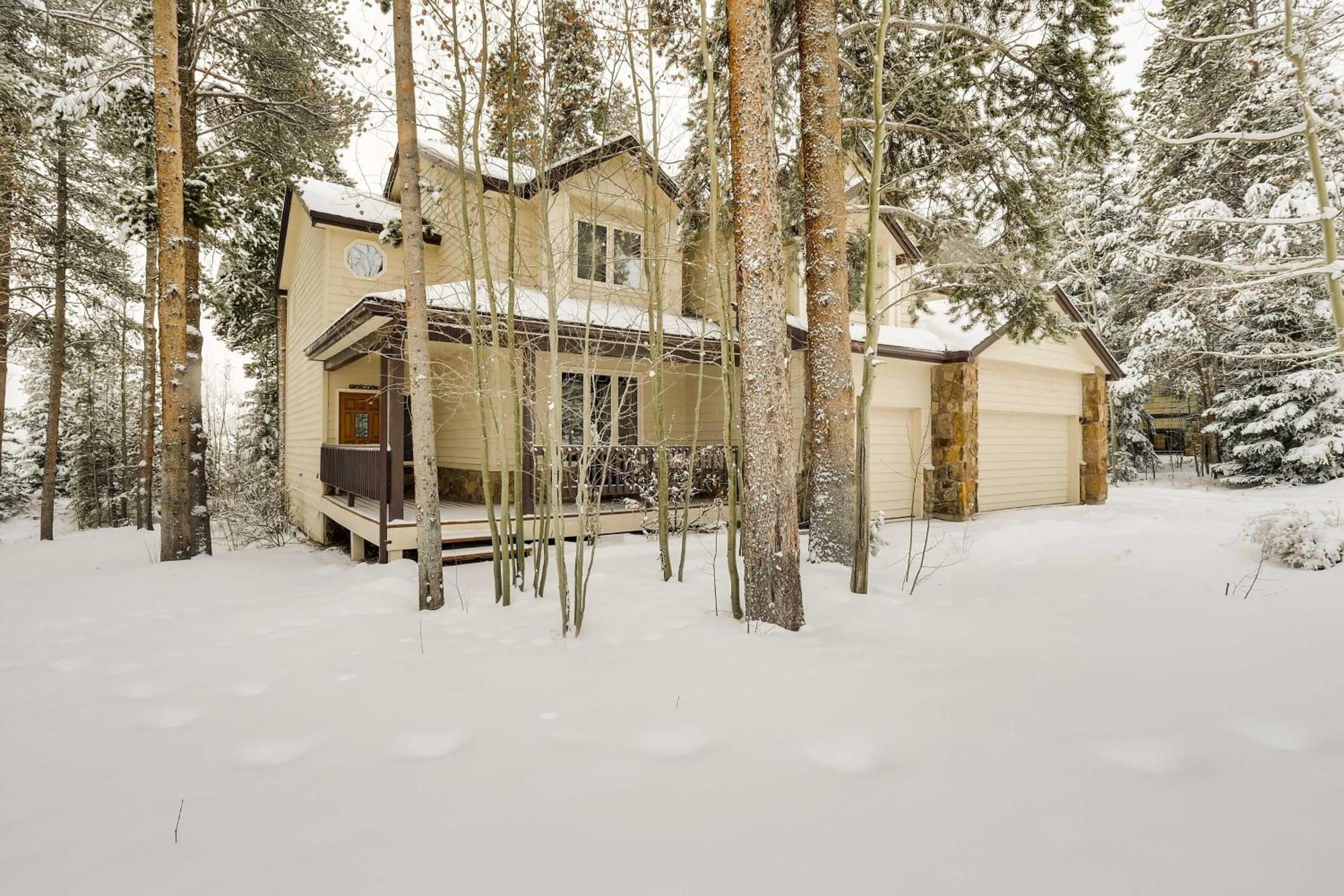 Idyllic Forested Breck Home Hot Tub And Ski Shuttle 브레켄리지 외부 사진